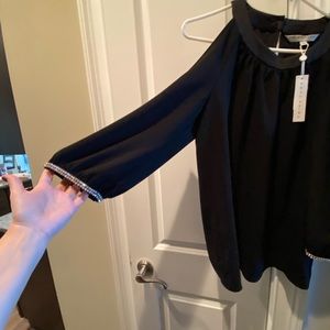 Trina Turk Open Shoulder Top